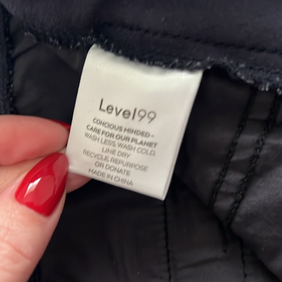 NWT Level 99 Brittany Zip Hem Trouser. Navy. Soft and stretchy fabric - Picture 7 of 8